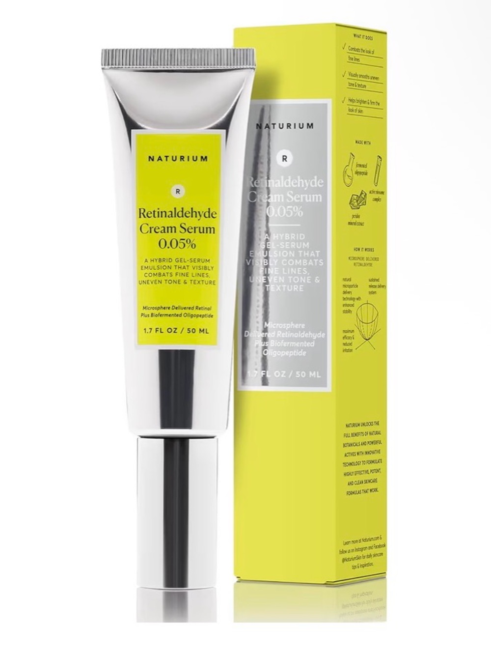 Naturium Retinaldehyde Cream Serum 0.05% 1.7oz